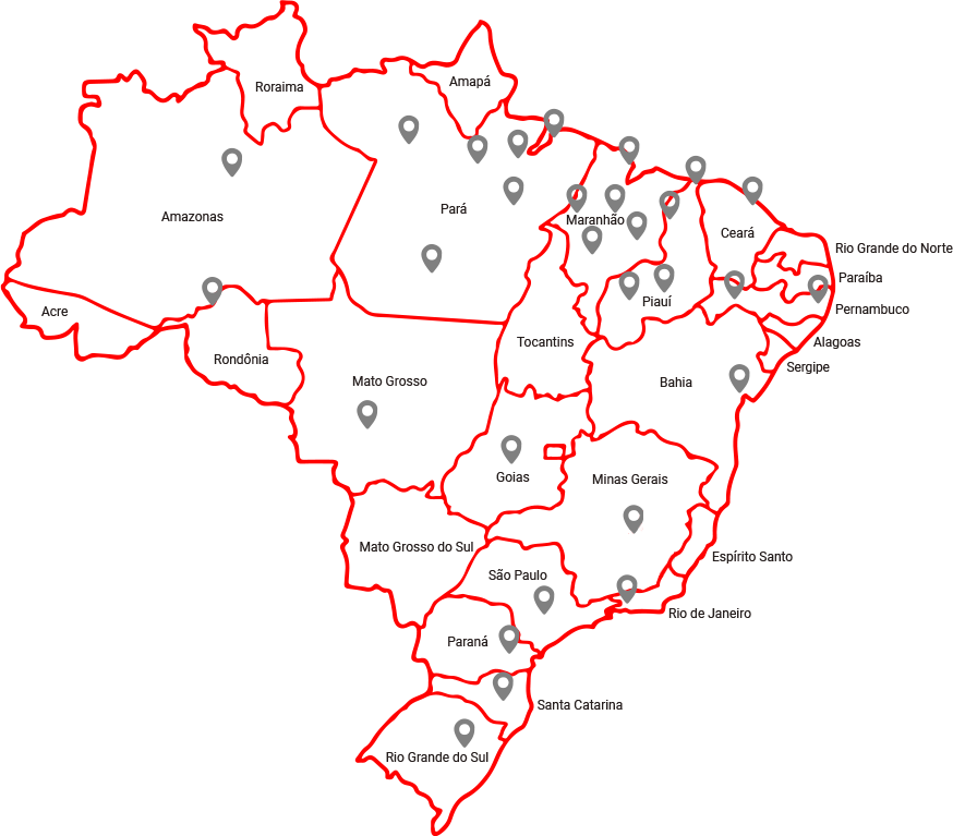 Mapa de Cidades